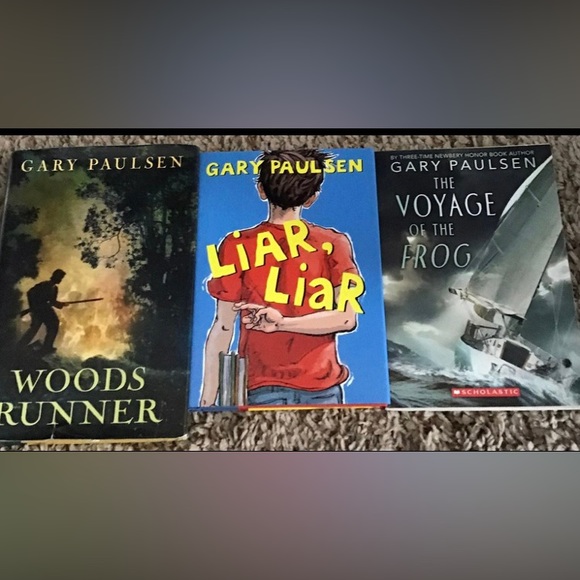 Set of 8 Gary Paulson Books - Picture 3 of 9